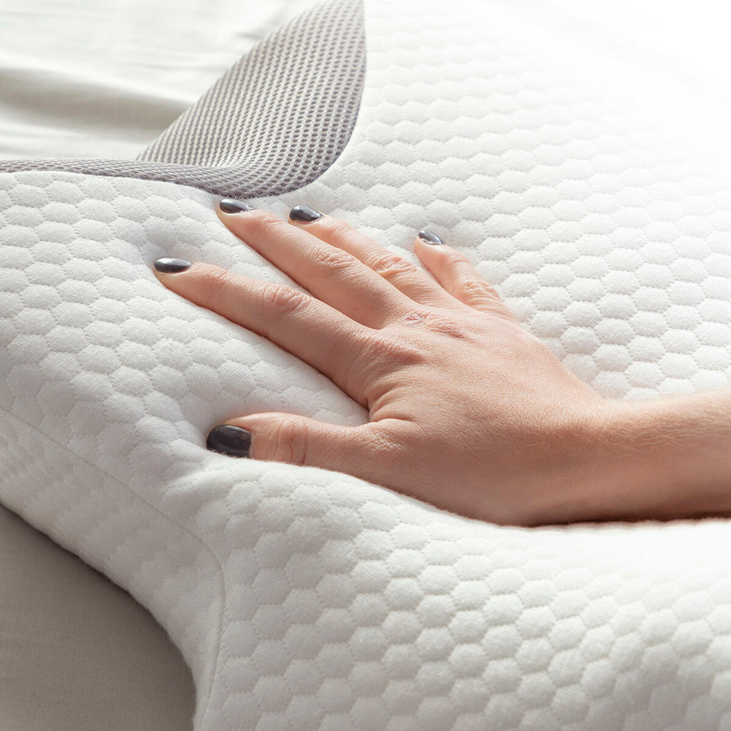 BalanceComfort Pro - Orthopädisches Memory-Foam Nackenkissen für schmerzfreien Schlaf
