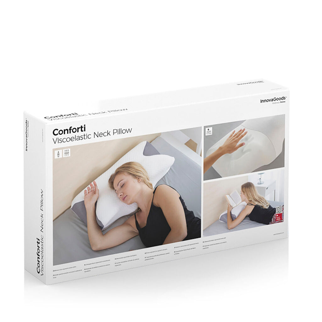 BalanceComfort Pro - Orthopädisches Memory-Foam Nackenkissen für schmerzfreien Schlaf